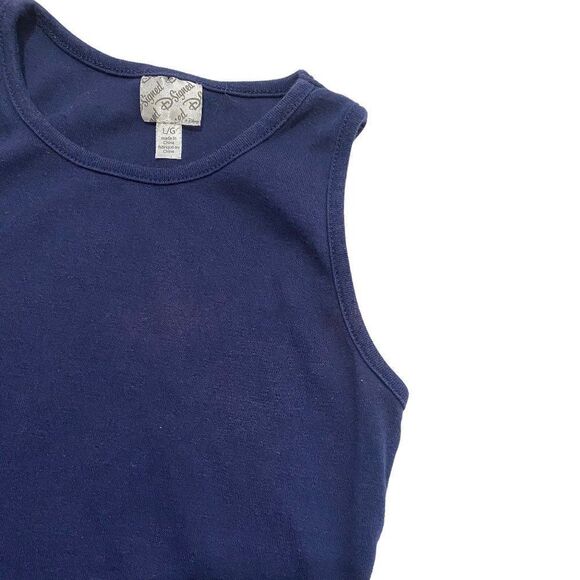 𝅺d-signed Navy Blue Tank Top - Picture 2 of 3
